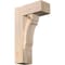 Ekena Millwork Olympic Block Smooth Bracket w/ Offset Brace, Douglas Fir, 7 1/2"W x 18"D x 30"H BKT0806X18X30OLY05SDF - alternate 1